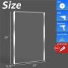 imageArt3d 2 Pack 18quot Thick Plexiglass Sheets  36quot x 24quot PET Clear Acrylic Sheets for Art DesignCraft Projects Signs DIY in Home Wedding FestivalPartyOffice29 x 59  6mm Thick
