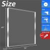 imageArt3d 2 Pack 18quot Thick Plexiglass Sheets  36quot x 24quot PET Clear Acrylic Sheets for Art DesignCraft Projects Signs DIY in Home Wedding FestivalPartyOffice36 X 48  6mm Thick