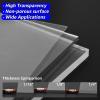 imageArt3d 2 Pack 18quot Thick Plexiglass Sheets  36quot x 24quot PET Clear Acrylic Sheets for Art DesignCraft Projects Signs DIY in Home Wedding FestivalPartyOffice29 x 59  6mm Thick