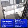 imageArt3d 2 Pack 18quot Thick Plexiglass Sheets  36quot x 24quot PET Clear Acrylic Sheets for Art DesignCraft Projects Signs DIY in Home Wedding FestivalPartyOffice36 X 48  6mm Thick