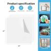 imageArt3d 2 Pack 18quot Thick Plexiglass Sheets  36quot x 24quot PET Clear Acrylic Sheets for Art DesignCraft Projects Signs DIY in Home Wedding FestivalPartyOffice12 x 12  1mm Thick