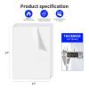 imageArt3d 2 Pack 18quot Thick Plexiglass Sheets  36quot x 24quot PET Clear Acrylic Sheets for Art DesignCraft Projects Signs DIY in Home Wedding FestivalPartyOffice12 x 24  3mm Thick