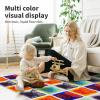 imageArt3d Liquid Fusion Activity Play Centers for Children Toddler Teens 12quot X 12quot Pack of 9 TilesBluered blueyellow orangered purpleblack