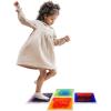 imageArt3d Liquid Fusion Activity Play Centers for Children Toddler Teens 12quot X 12quot Pack of 9 TilesBluered blueyellow orangered purpleblack