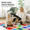 imageArt3d Liquid Fusion Activity Play Centers for Children Toddler Teens 12quot X 12quot Pack of 9 TilesGreen purple bluered pink blueyellow yellowblack red blue purpleblack