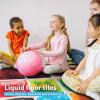 imageArt3d Liquid Fusion Activity Play Centers for Children Toddler Teens 12quot X 12quot Pack of 9 TilesMulticolored  Round Corner