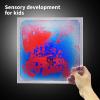imageArt3d Liquid Fusion Activity Play Centers for Children Toddler Teens 12quot X 12quot Pack of 9 TilesTransparent Substrate