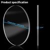 imageArt3d 2Pcs 18quot Round Clear Acrylic Sheets 6 Inch Diameter Transparent Circle Blanks Round Plexiglass Disc Circle PET Panel for DIY Cake Crafts Table TopClear14