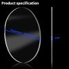 imageArt3d 2Pcs 18quot Round Clear Acrylic Sheets 6 Inch Diameter Transparent Circle Blanks Round Plexiglass Disc Circle PET Panel for DIY Cake Crafts Table TopClear18