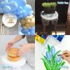 imageArt3d 2Pcs 18quot Round Clear Acrylic Sheets 6 Inch Diameter Transparent Circle Blanks Round Plexiglass Disc Circle PET Panel for DIY Cake Crafts Table TopClear14