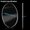 imageArt3d 2Pcs 18quot Round Clear Acrylic Sheets 6 Inch Diameter Transparent Circle Blanks Round Plexiglass Disc Circle PET Panel for DIY Cake Crafts Table TopClear14