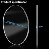 imageArt3d 2Pcs 18quot Round Clear Acrylic Sheets 6 Inch Diameter Transparent Circle Blanks Round Plexiglass Disc Circle PET Panel for DIY Cake Crafts Table TopClear14