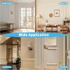 imageArt3d PreCut Wall Molding Set of 6 pcs ReadytoAssemble Wainscoting Panels for Interior Wall Dcor Living Room Bedroom Accent Wall  Installed with Glue 3 Top 3 BottomWhite Style 4