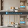imageArt3d PreCut Wall Molding Set of 6 pcs ReadytoAssemble Wainscoting Panels for Interior Wall Dcor Living Room Bedroom Accent Wall  Installed with Glue 3 Top 3 BottomOak Style 1