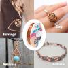 imageArt3d 18 Gauge 60 FT 999 Pure Soft Copper Wire for Electroculture Gardening Jewelry Making Beading Science Projects DIY Artwork 1 RollCopper  for Craft
