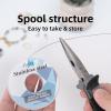 imageArt3d 18 Gauge 60 FT 999 Pure Soft Copper Wire for Electroculture Gardening Jewelry Making Beading Science Projects DIY Artwork 1 RollStainless Steel