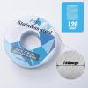 imageArt3d 18 Gauge 60 FT 999 Pure Soft Copper Wire for Electroculture Gardening Jewelry Making Beading Science Projects DIY Artwork 1 RollStainless Steel
