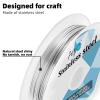 imageArt3d 18 Gauge 60 FT 999 Pure Soft Copper Wire for Electroculture Gardening Jewelry Making Beading Science Projects DIY Artwork 1 RollStainless Steel