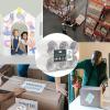 imageArt3d 6 Rolls Carton Sealing Tape Heavy Duty Clear Packing Tape 188quot x 55 yds 2 mil Thick3 Core