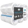 imageArt3d 6 Rolls Carton Sealing Tape Heavy Duty Clear Packing Tape 188quot x 55 yds 2 mil Thick3 Core