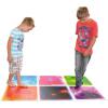 imageArt3d 6Tile Sensory Room Tile MultiColor Exercise Mat Liquid Encased Floor Playmat Kids Play Floor Tile 197quot Large Tile 16 SqFtColorful