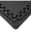 imageArt3d Eva Puzzle Exercise Mats 12 Thick Foam Interlocking Tiles for Gyms Flooring Workout Gym Equipments Pack of 6Black