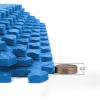 imageArt3d Eva Puzzle Exercise Mats 12 Thick Foam Interlocking Tiles for Gyms Flooring Workout Gym Equipments Pack of 6Blue