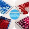 imageArt3d Liquid Sensory Floor Tiles 30 x 30 cm Playroom Dance Floor Square Colourful 4 TilesMulticolored  4 Colors