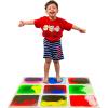 imageArt3d Liquid Sensory Floor Tiles 30 x 30 cm Playroom Dance Floor Square Colourful 4 TilesMulticoloured