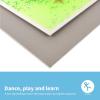 imageArt3d Liquid Sensory Floor Tiles 30 x 30 cm Playroom Dance Floor Square Colourful 4 TilesSea World