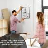 imageArt3d Set of 3 Black Metal Wall art Wall Decor for Living roomDining RoomHallway Dance Room Line Art Wall DcorDancer theme Wall Art StyleBlackdancer