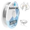 imageArt3d 18 Gauge 60 FT 999 Pure Soft Copper Wire for Electroculture Gardening Jewelry Making Beading Science Projects DIY Artwork 1 RollStainless Steel