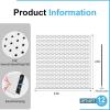 imageArt3d 10Pack Smooth Drop Ceiling Tile 2ft x 4ft  FireRated Waterproof Reusable  Premium PVC No Sag and Breakage  Cover 80 Sq Ft BlackWhite  acoustic