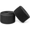 imageArt3d 16 Sets Hook and Loop Tape Sticky Back1 inx 4 in DoubleSided Adhesive StripHeavy DutyBlack