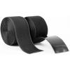 imageArt3d 16 Sets Hook and Loop Tape Sticky Back1 inx 4 in DoubleSided Adhesive StripHeavy DutyBlack