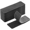 imageArt3d 16 Sets Hook and Loop Tape Sticky Back1 inx 4 in DoubleSided Adhesive StripHeavy DutyBlack