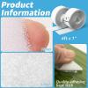 imageArt3d 16 Sets Hook and Loop Tape Sticky Back1 inx 4 in DoubleSided Adhesive StripHeavy DutyWhite