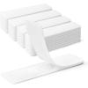imageArt3d 16 Sets Hook and Loop Tape Sticky Back1 inx 4 in DoubleSided Adhesive StripHeavy DutyWhite