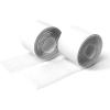 imageArt3d 16 Sets Hook and Loop Tape Sticky Back1 inx 4 in DoubleSided Adhesive StripHeavy DutyWhite