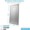 imageArt3d PVC Ceiling Tiles 2x2 Plastic Sheet in Argent Silver 12PackSilver