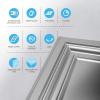 imageArt3d PVC Ceiling Tiles 2x2 Plastic Sheet in Argent Silver 12PackWhite 1