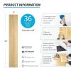 imageArt3d Peel and Stick Floor Tile Vinyl Wood Plank 36Pack 54 SqFt Aged Wood Rigid Surface Hard Core Easy DIY SelfAdhesive FlooringAspen Yellow