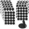 imageArt3d 16 Sets Hook and Loop Tape Sticky Back1 inx 4 in DoubleSided Adhesive StripHeavy DutyBlack