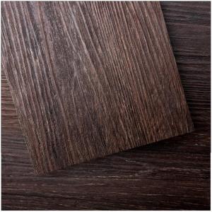 imageArt3d Peel and Stick Floor Tile Vinyl Wood Plank 36Pack 54 SqFt Aged Wood Rigid Surface Hard Core Easy DIY SelfAdhesive FlooringBrown Stone
