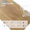 imageArt3d 36Pack 54 Sqft Peel and Stick Floor Tiles Vinyl Plank Flooring Wood Look Adhesive and Waterproof Tile Sticker for Bedroom Living Room Kitchen RV in Old WoodAshtree