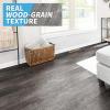 imageArt3d 36Pack 54 Sqft Peel and Stick Floor Tiles Vinyl Plank Flooring Wood Look Adhesive and Waterproof Tile Sticker for Bedroom Living Room Kitchen RV in Old WoodEbony