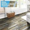 imageArt3d 36Pack 54 Sqft Peel and Stick Floor Tiles Vinyl Plank Flooring Wood Look Adhesive and Waterproof Tile Sticker for Bedroom Living Room Kitchen RV in Old WoodAspen Yellow