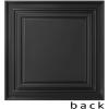 imageArt3d Drop Ceiling Tiles 24x48in Black 12PackBlack