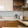 imageArt3d Peel and Stick Backsplash 10Pack Thickened Stick on Subway Tiles Faux Ceramic Tiles for Kitchen Bathroom White with Black GroutWhite with Black Grout