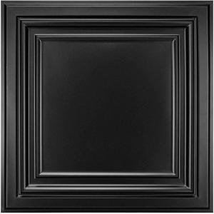 imageArt3d Drop Ceiling Tiles 24x48in Black 12PackBlack